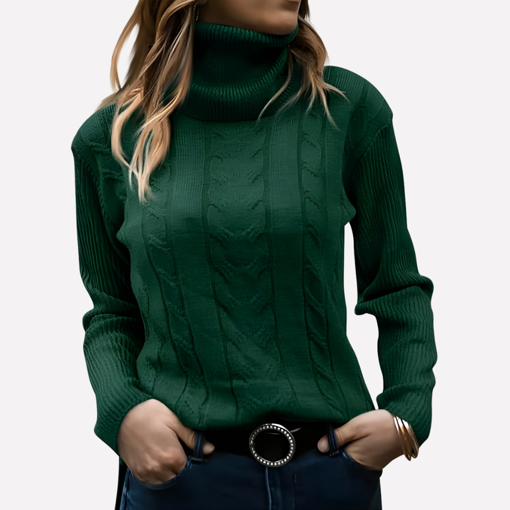 Harper relaxed turtleneck sweater – image 16