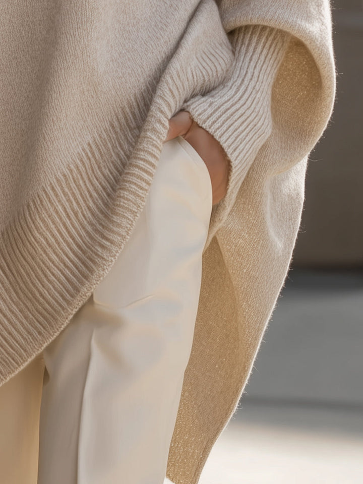 Nell relaxed oversized knit sweater – image 8