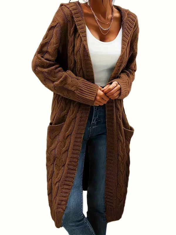 Madeline collarless knit cardigan – image 11