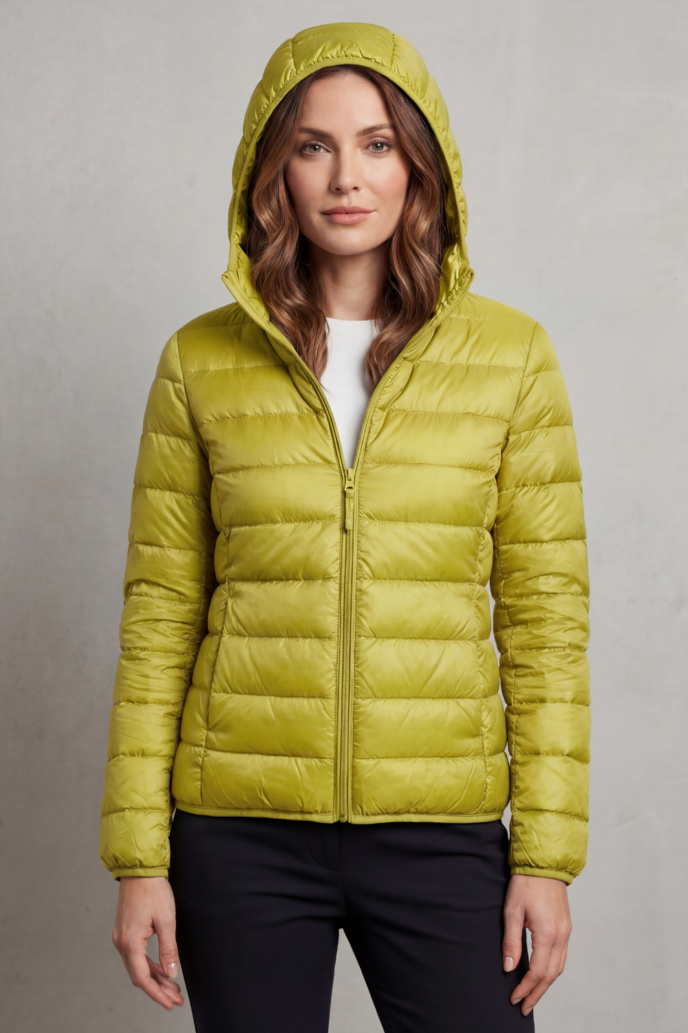 Courtney lightweight packable hooded puffer jacket – image 30