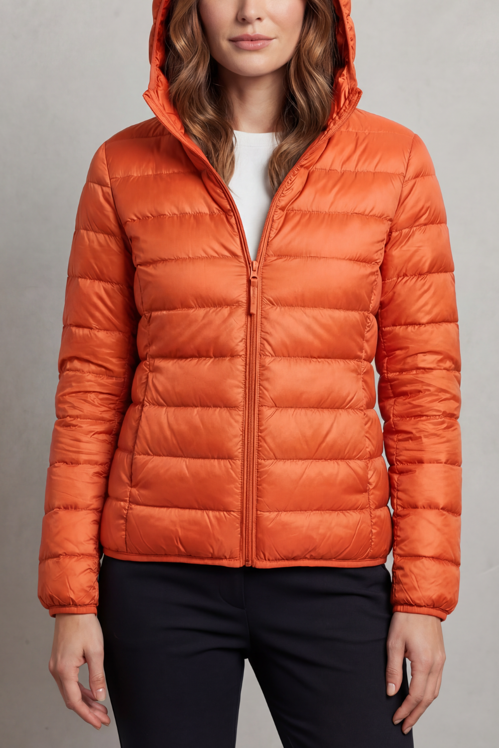 Courtney lightweight packable hooded puffer jacket – image 17