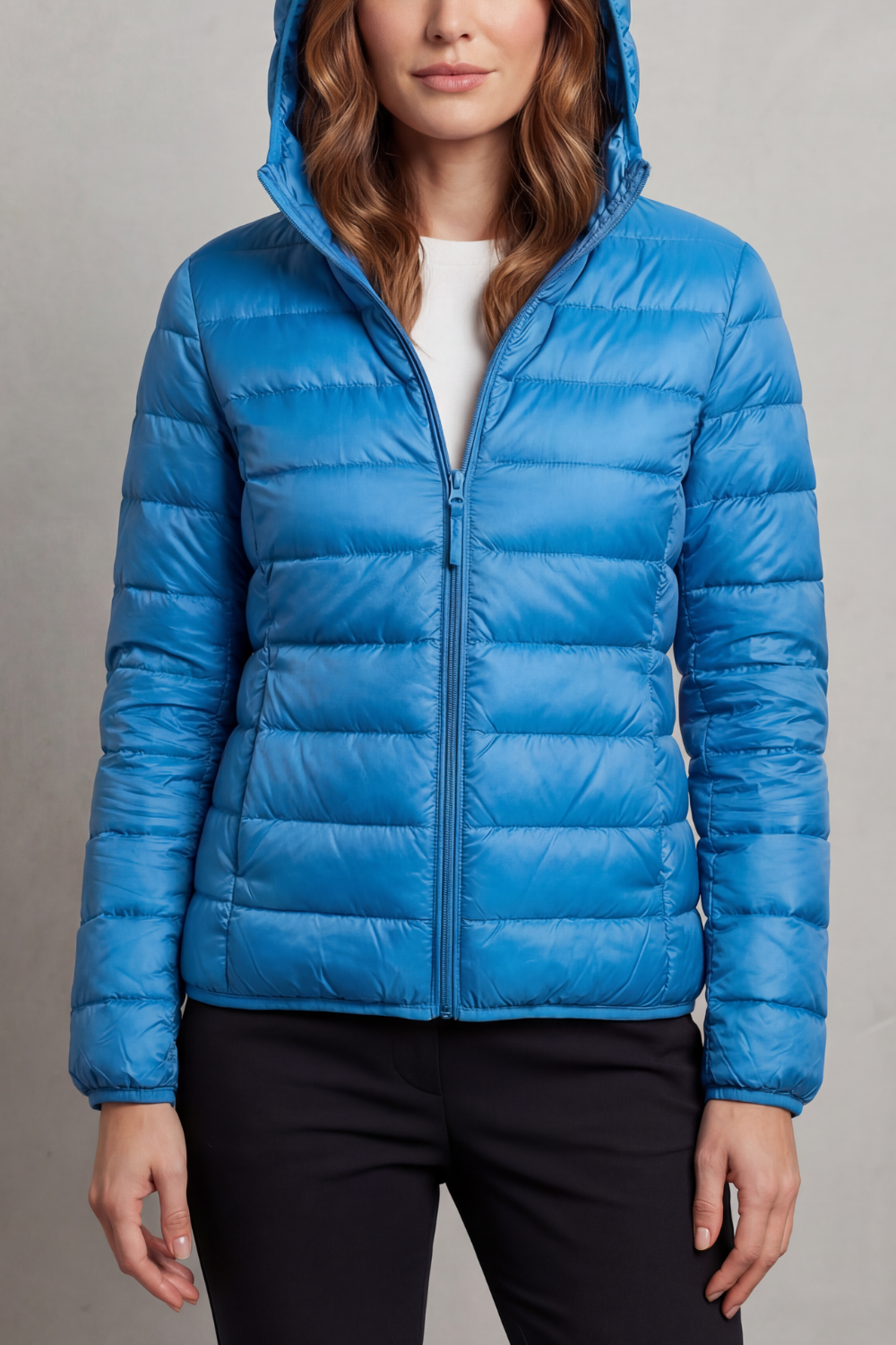 Courtney lightweight packable hooded puffer jacket – image 19