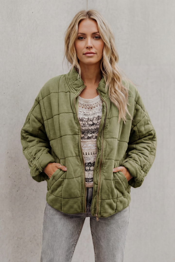 Jade quilted everyday jacket – image 14