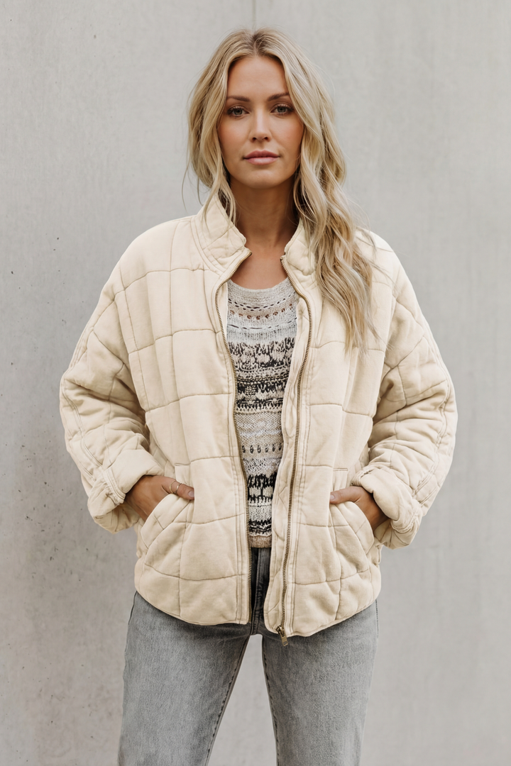 Jade quilted everyday jacket – image 16