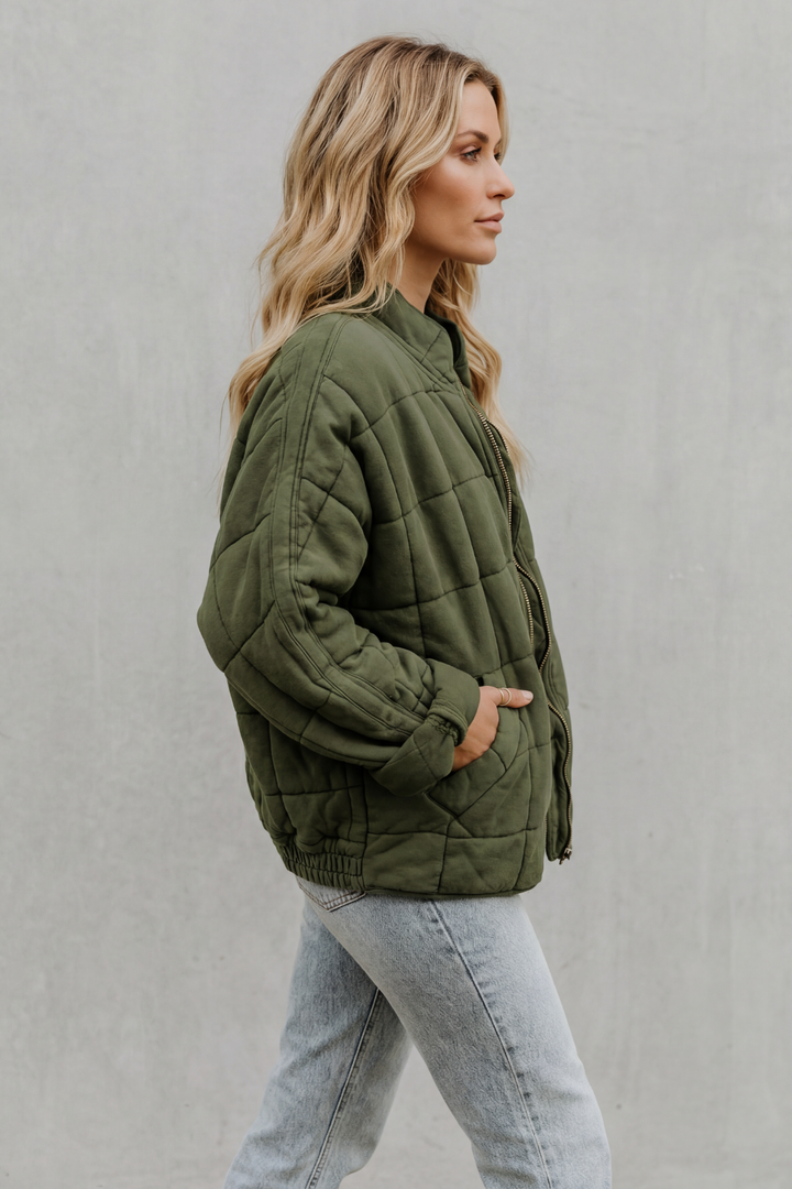Jade quilted everyday jacket – image 3