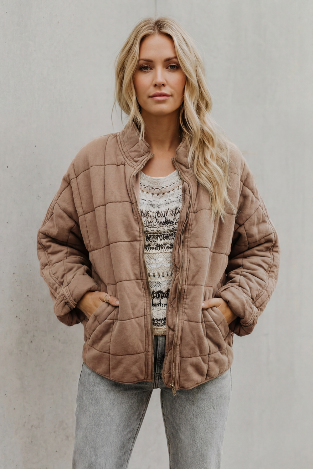 Jade quilted everyday jacket – image 8