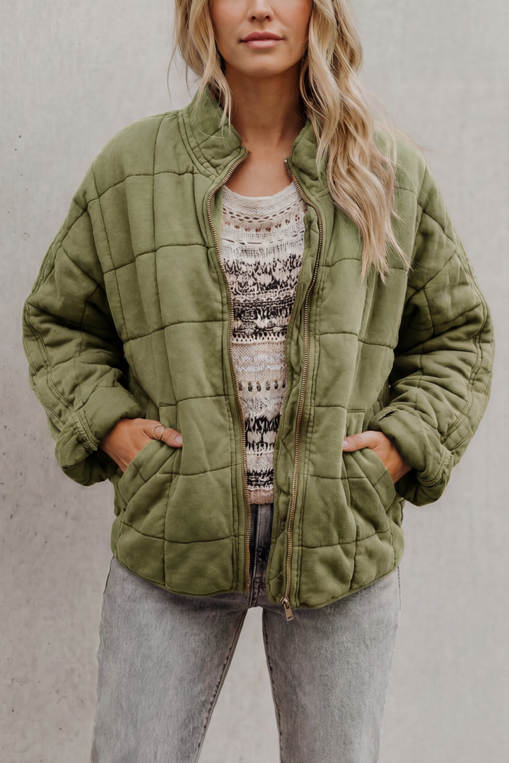 Jade quilted everyday jacket – image 13