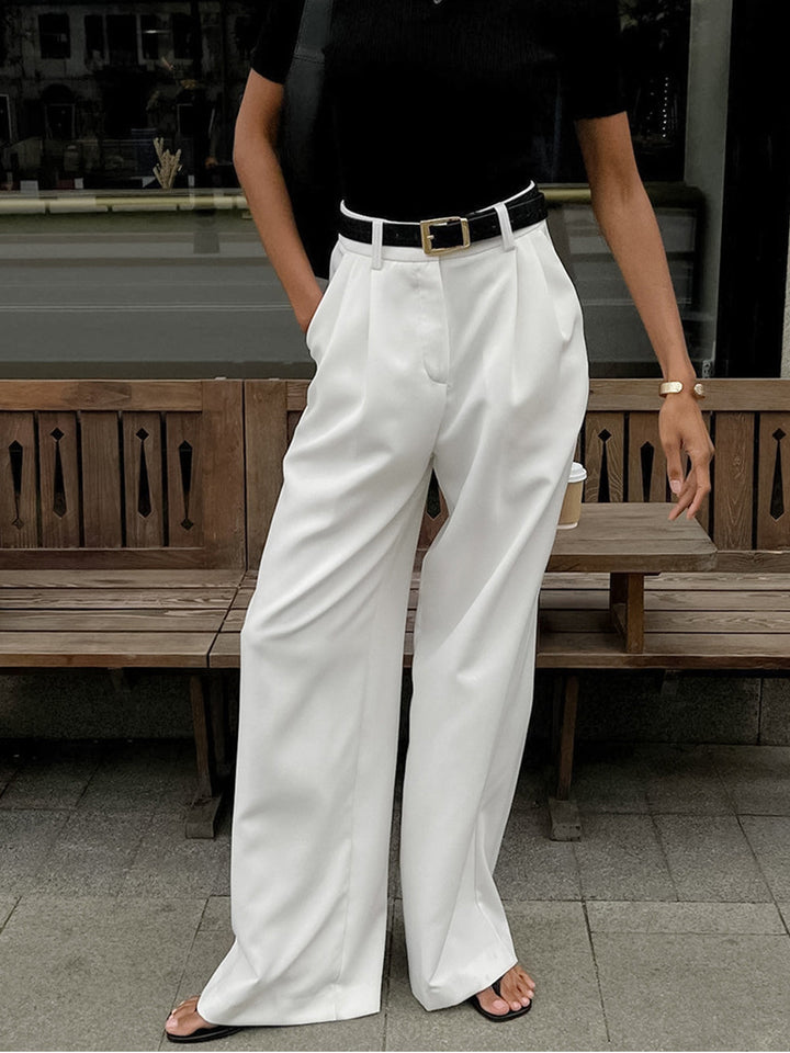 Selma tailored high rise wide leg pants – image 6