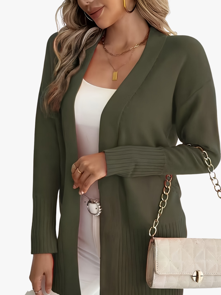 Carson longline knit cardigan – image 10