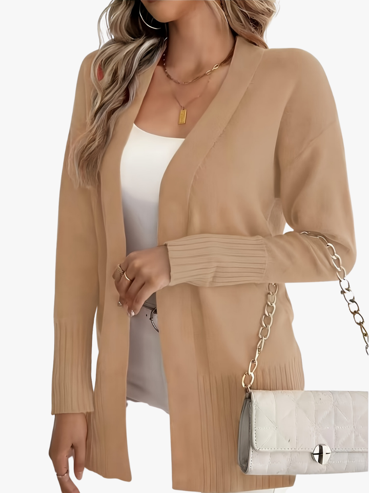 Carson longline knit cardigan – image 3