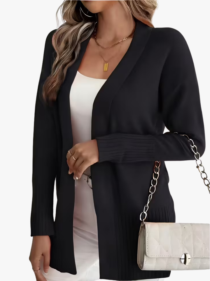 Carson longline knit cardigan – image 2