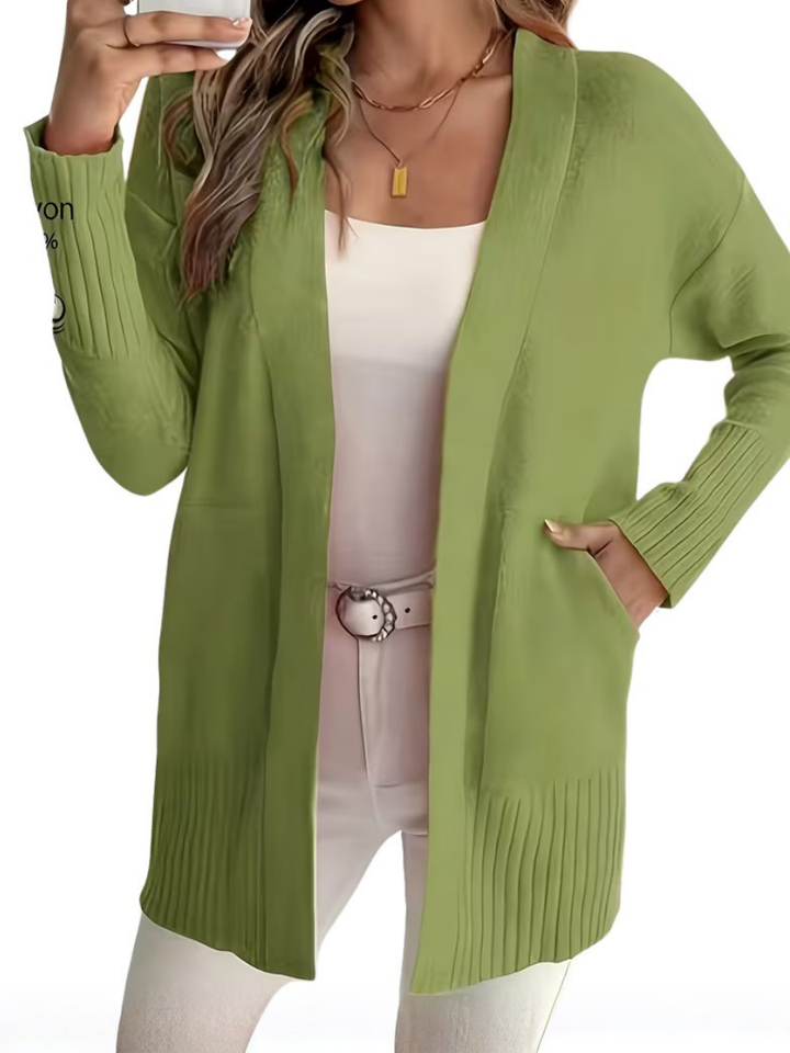 Carson longline knit cardigan – image 7