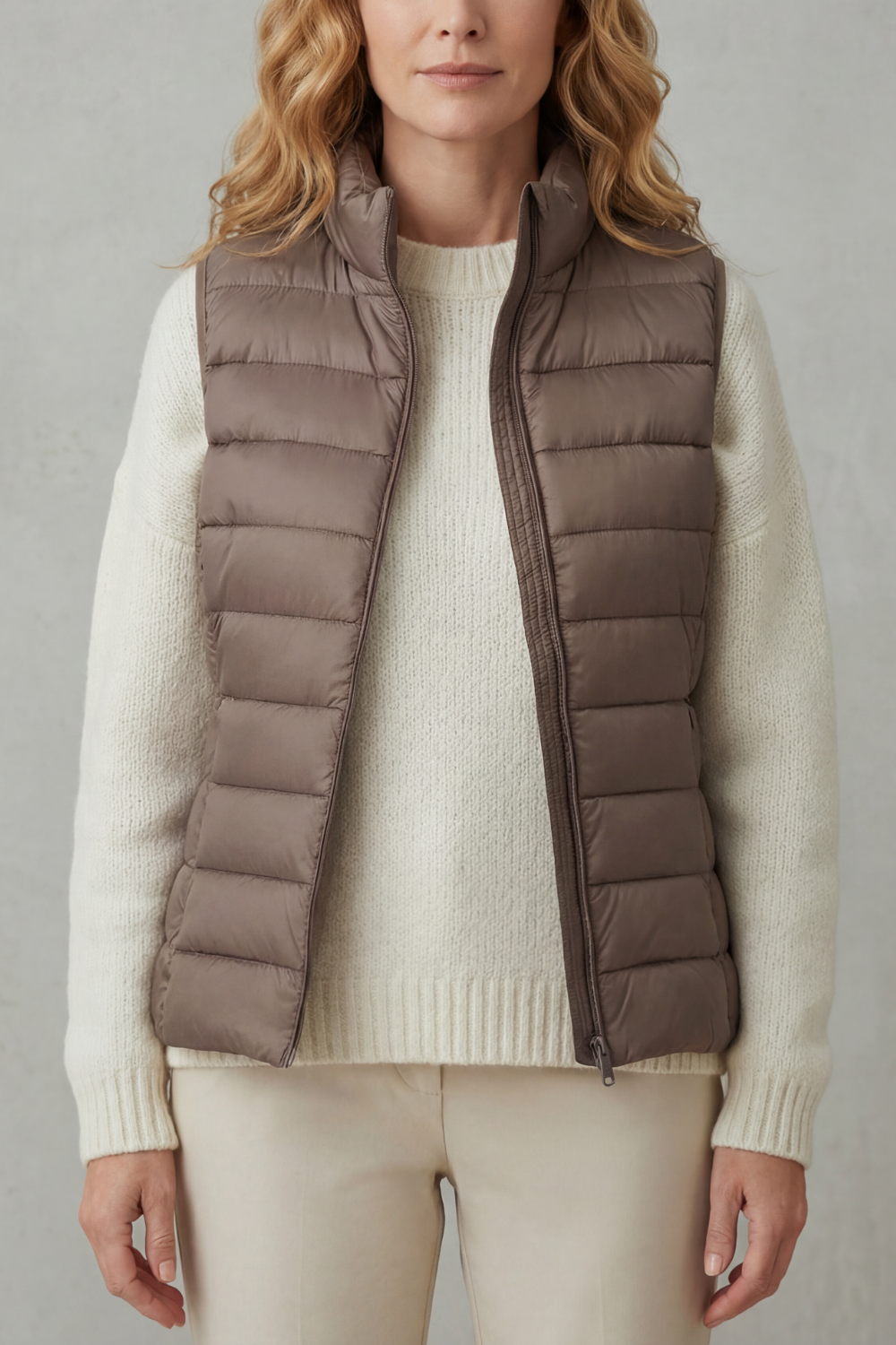 Lindsey lightweight layering puffer vest