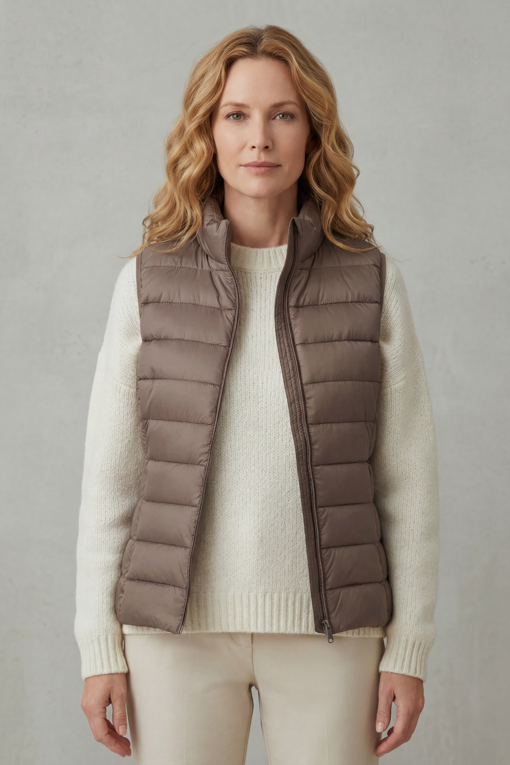 Lindsey lightweight layering puffer vest – image 2