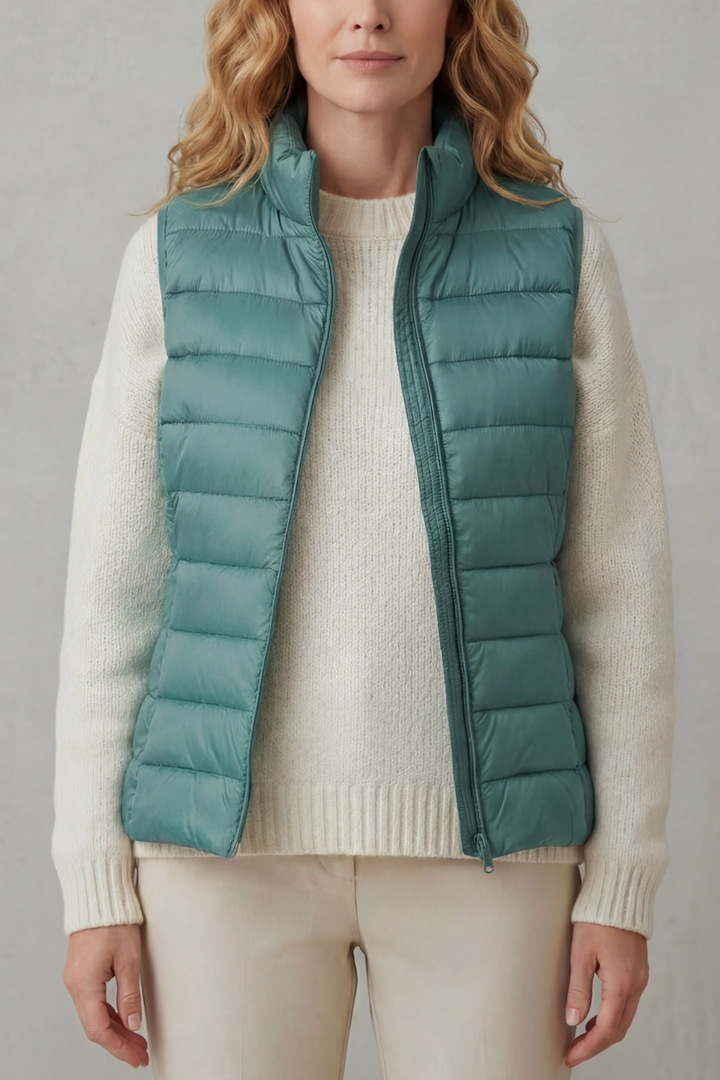 Lindsey lightweight layering puffer vest – image 21
