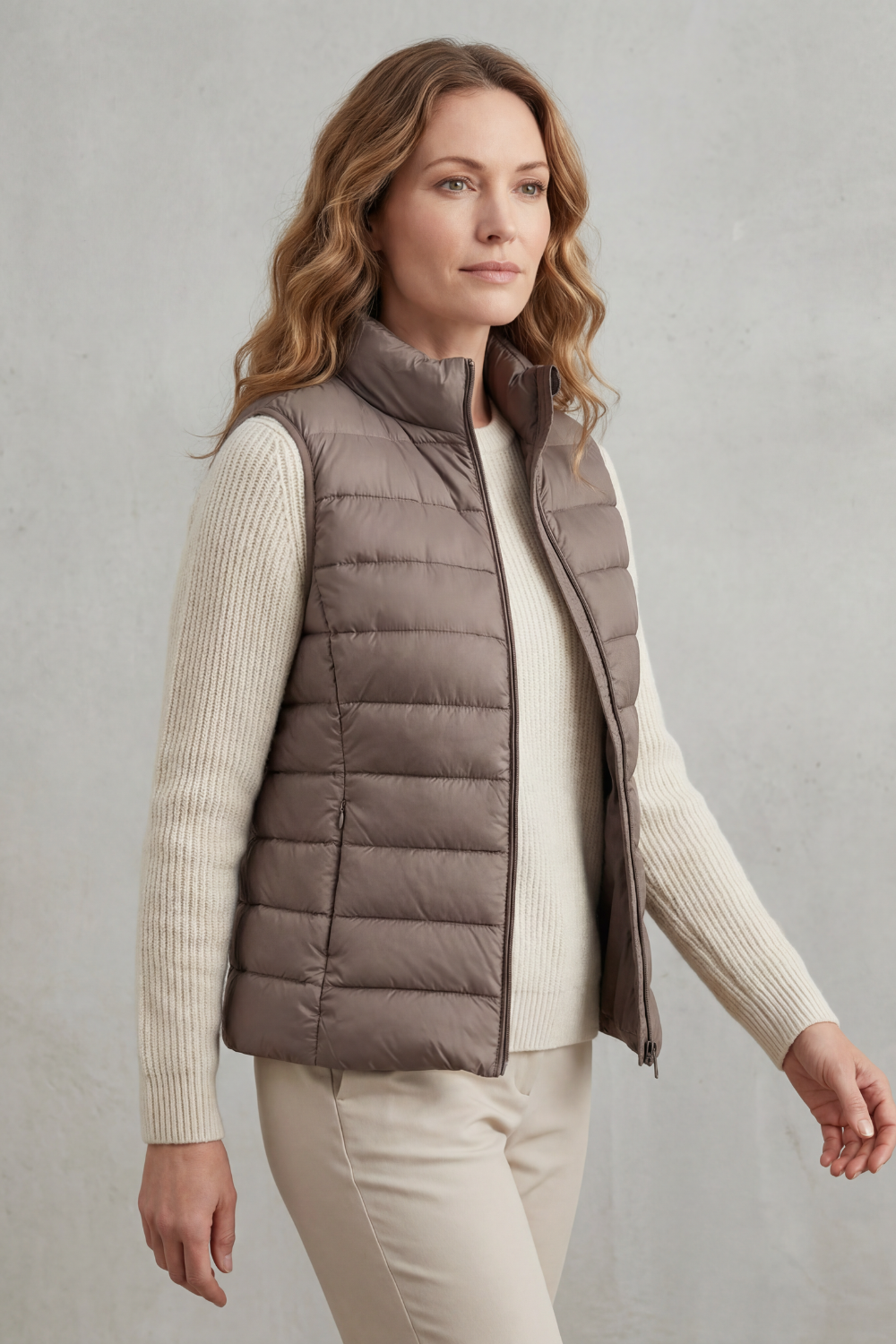 Lindsey lightweight layering puffer vest – image 3