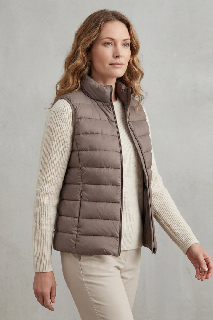 Lindsey lightweight layering puffer vest – image 3