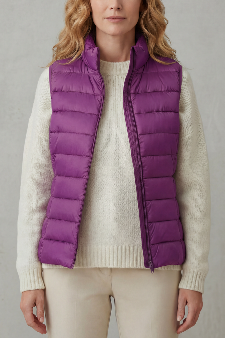 Lindsey lightweight layering puffer vest – image 7
