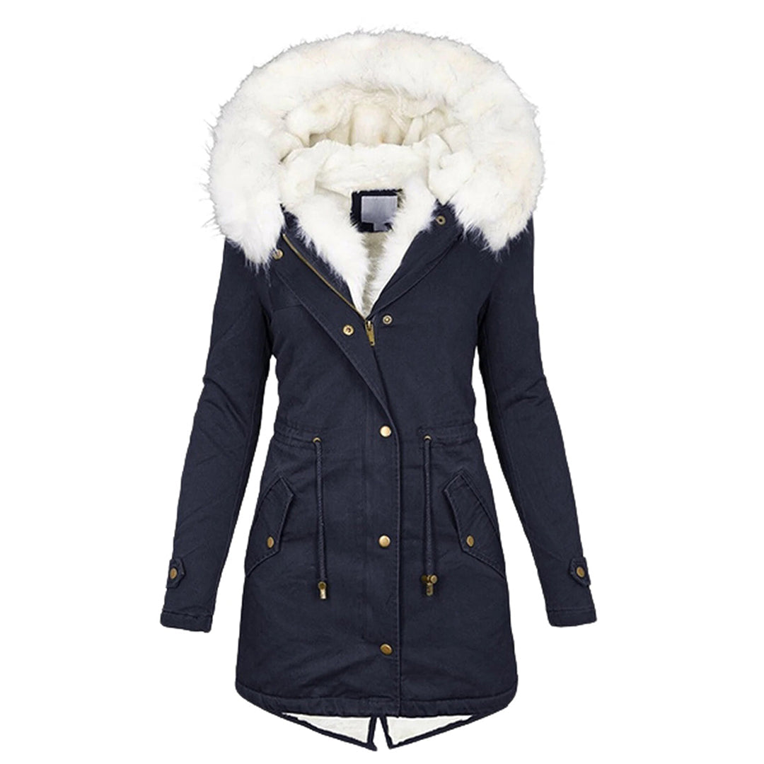 Sylvie fleece lined hooded winter jacket – image 4