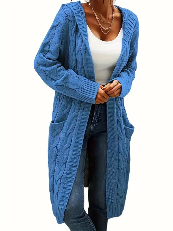 Madeline collarless knit cardigan – image 15