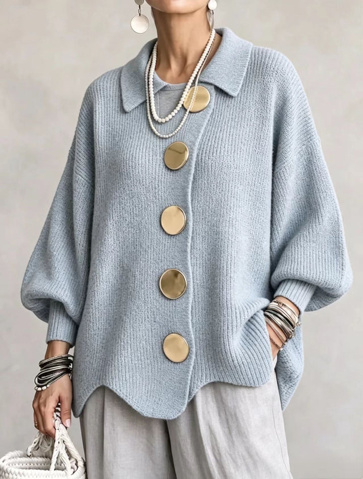 Genevieve oversized button front cardigan – image 12
