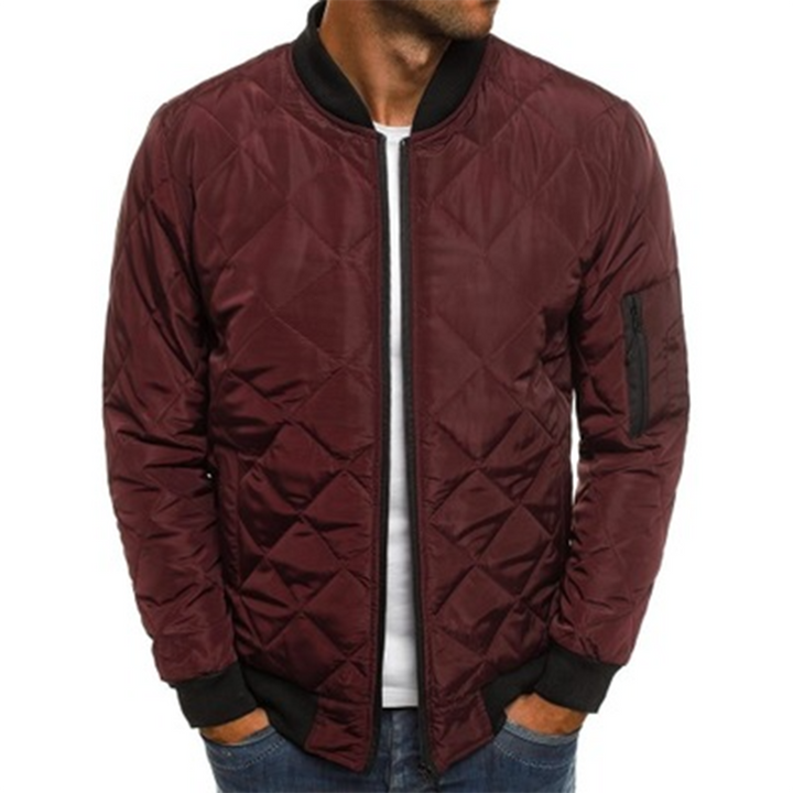 Selena quilted puffer bomber jacket – image 2