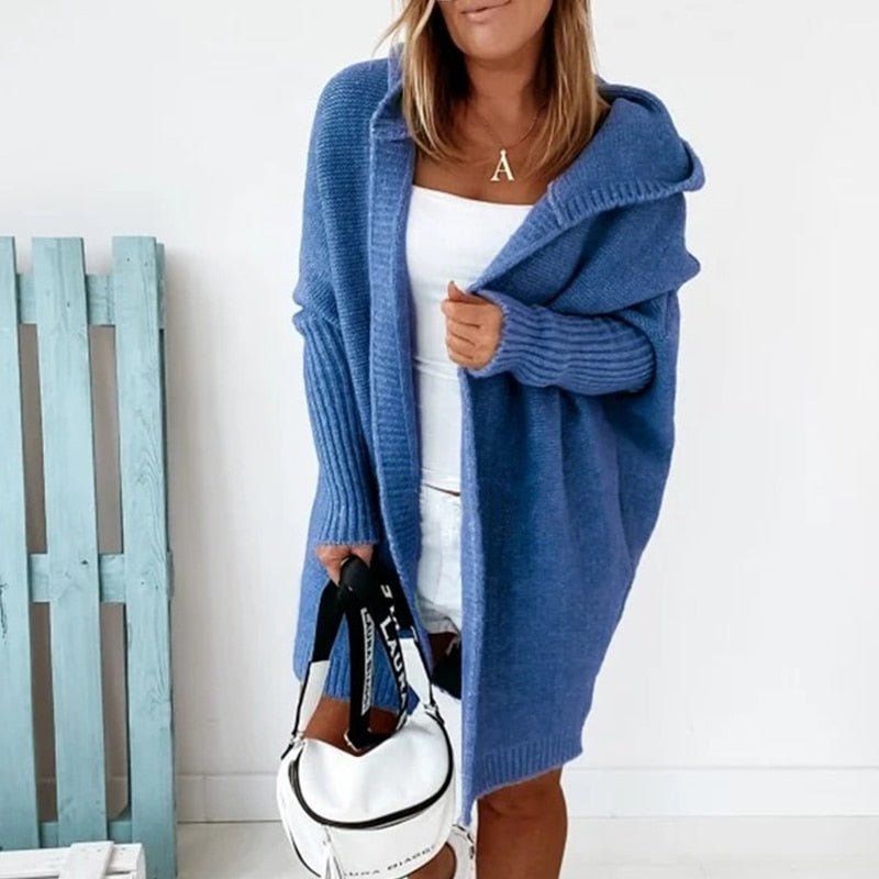 Wilhelmina hooded cozy knit cardigan – image 11