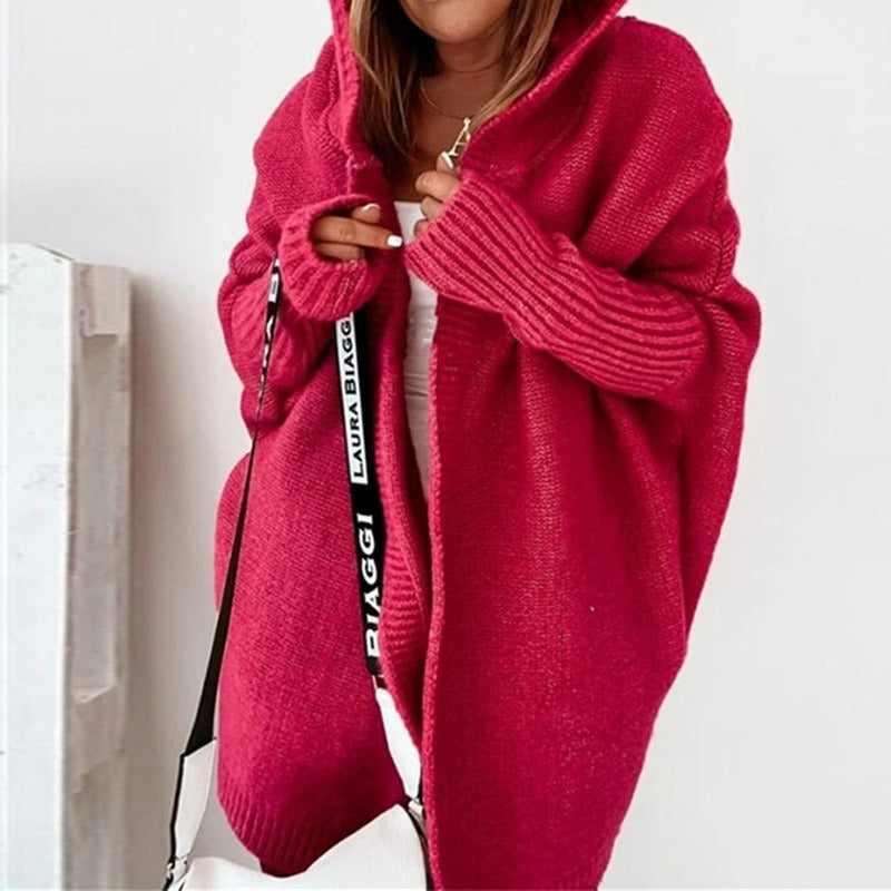 Wilhelmina hooded cozy knit cardigan – image 13