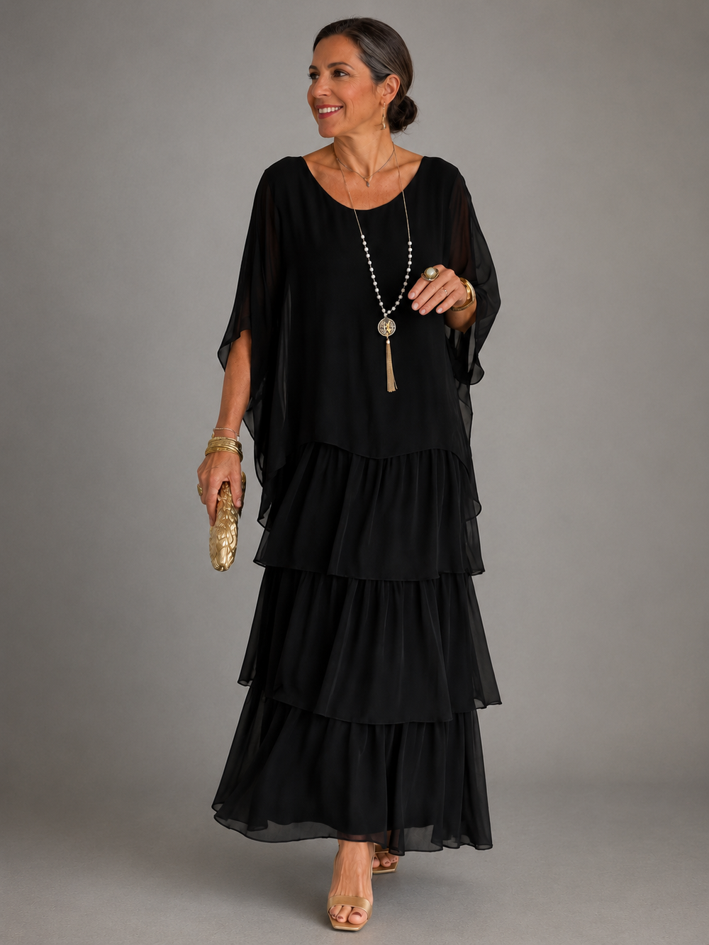 Winona tiered ruffle dress – image 3