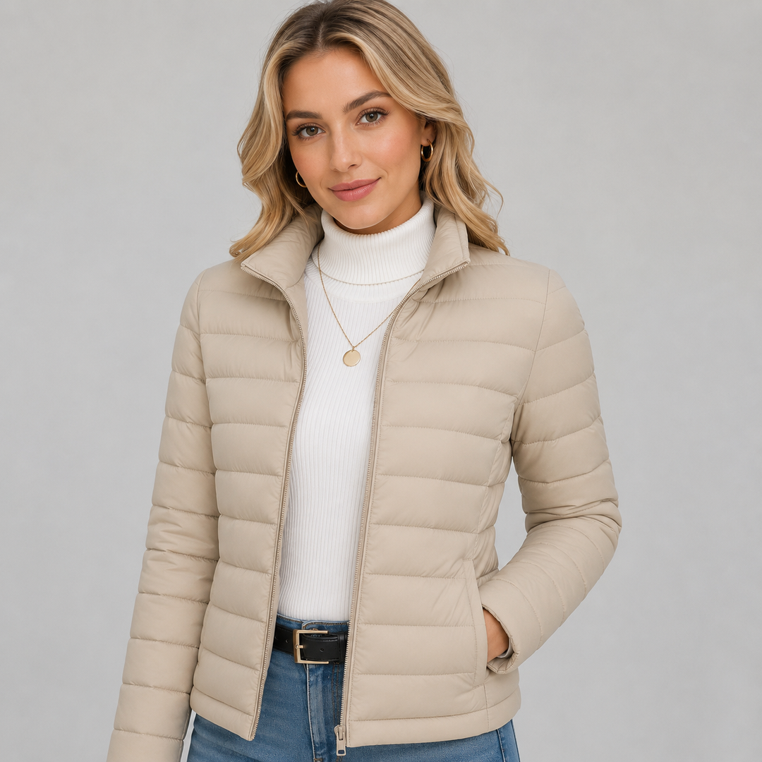 Marina lightweight quilted puffer jacket – image 3