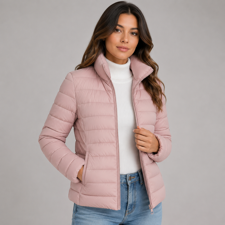 Marina lightweight quilted puffer jacket – image 4