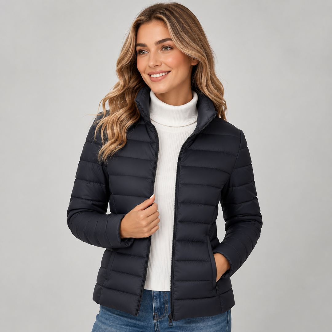 Marina lightweight quilted puffer jacket