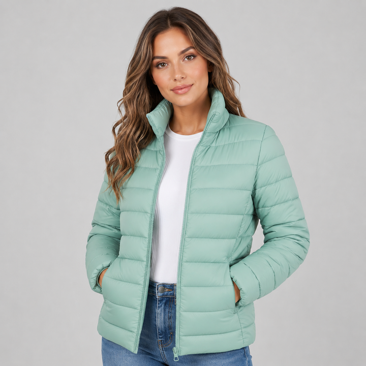 Marina lightweight quilted puffer jacket – image 5