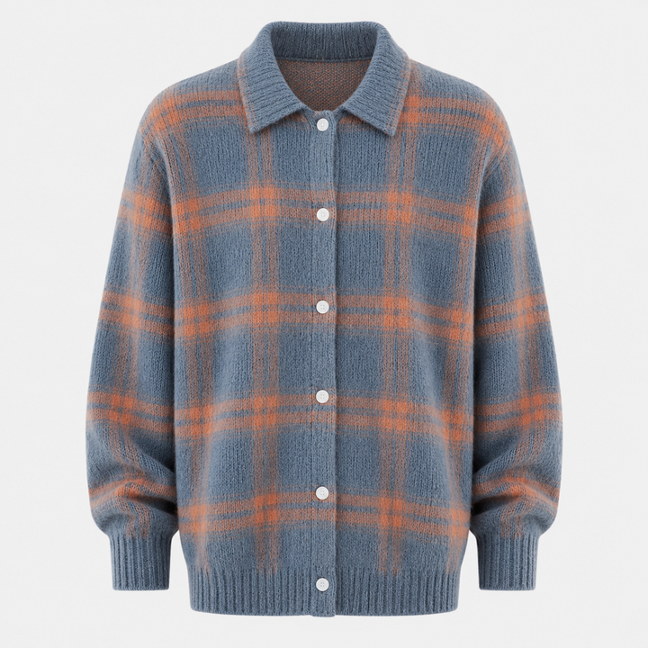 Tessa collared button knit cardigan – image 11