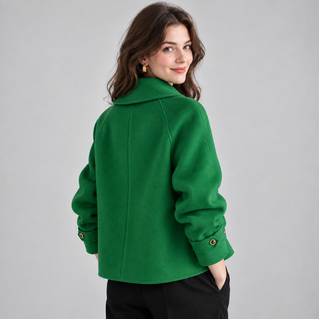 Odette tweed jacket with pearl buttons – image 2