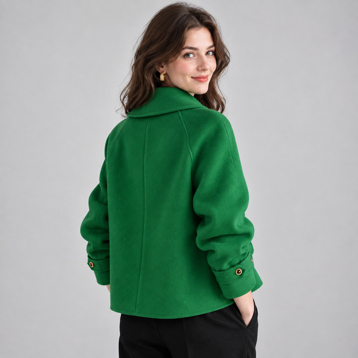 Odette tweed jacket with pearl buttons – image 2