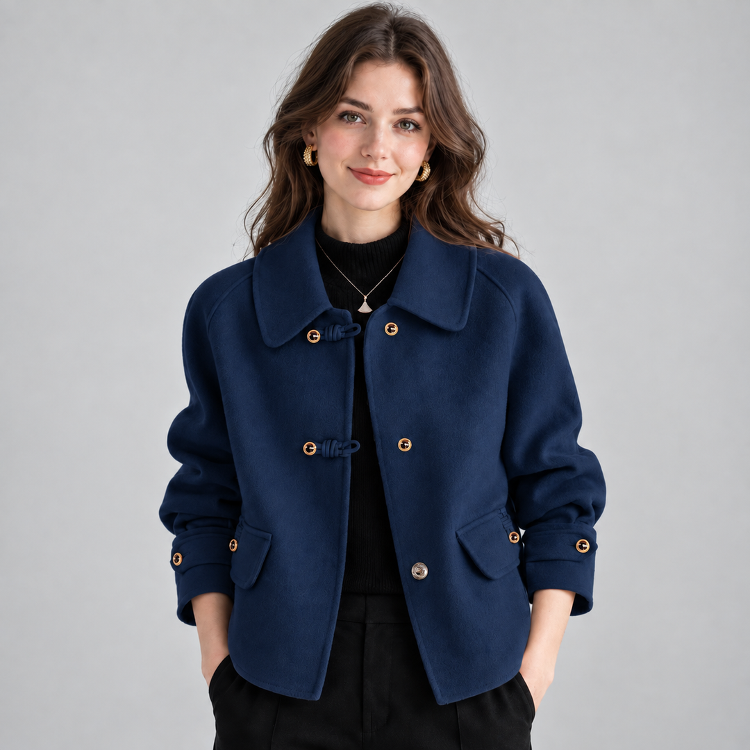 Odette tweed jacket with pearl buttons – image 7