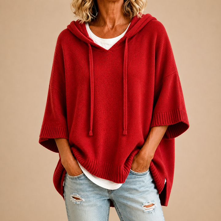 Lila oversized hooded sweater – image 11