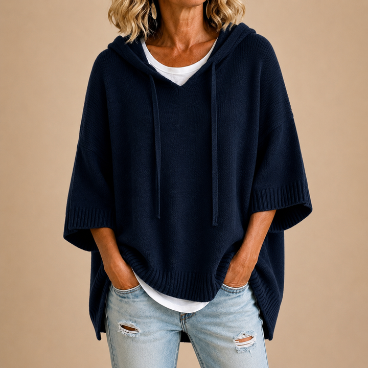 Lila oversized hooded sweater – image 8