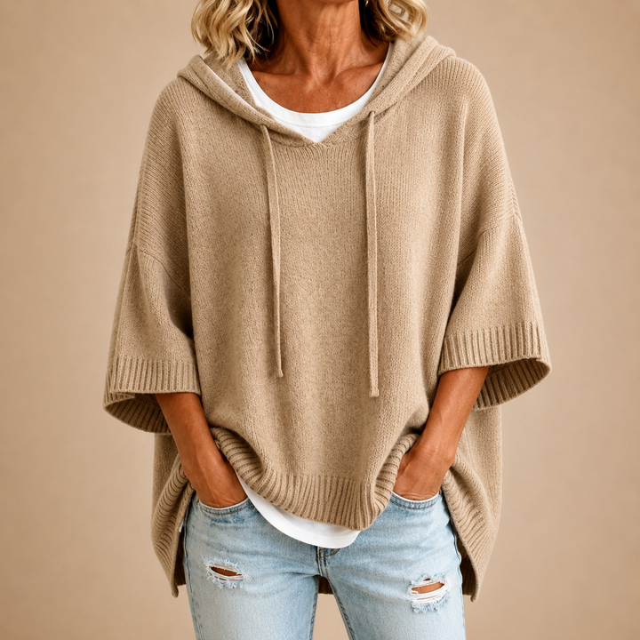 Lila oversized hooded sweater – image 7
