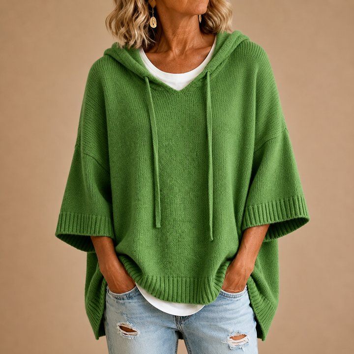 Lila oversized hooded sweater – image 6