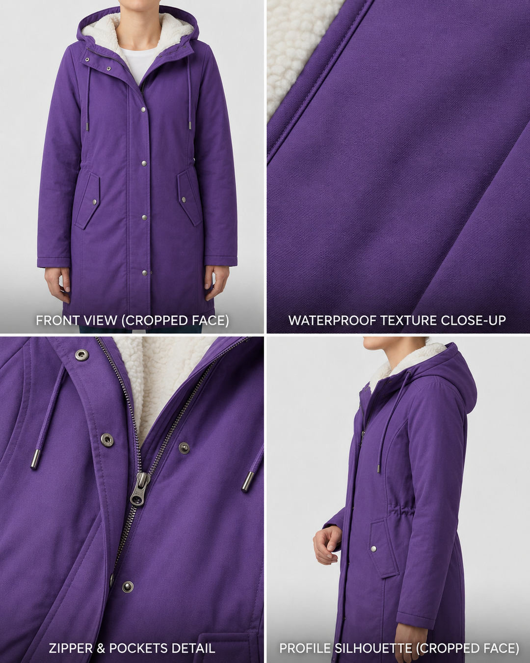 Aspen fleece lined winter parka – image 23