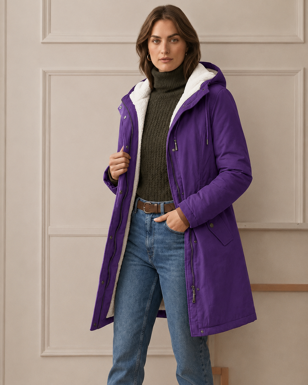 Aspen fleece lined winter parka – image 24