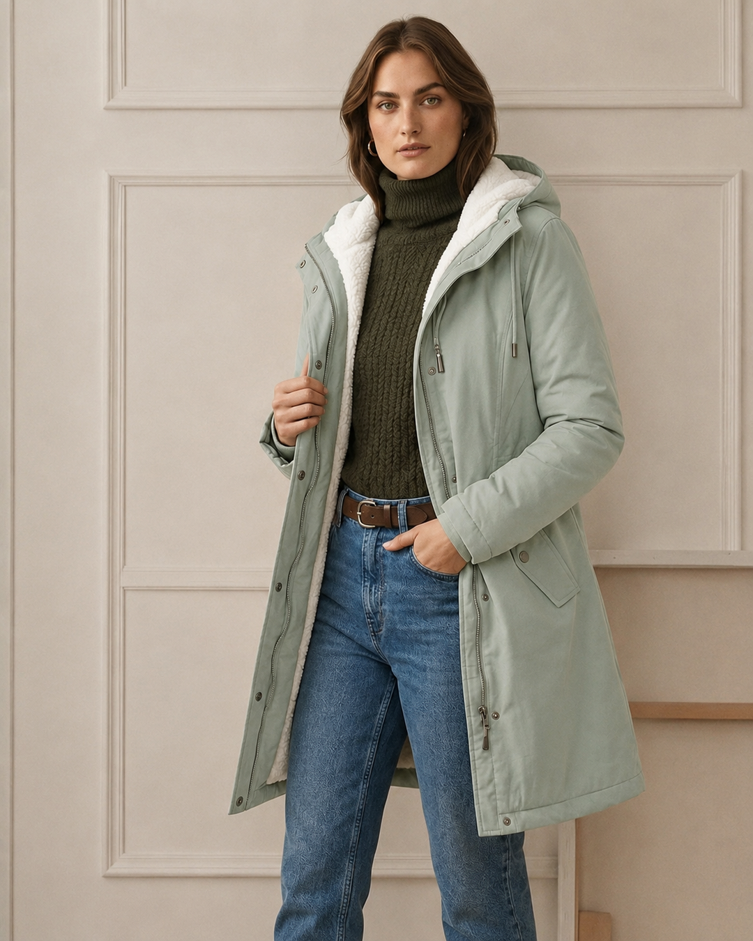 Aspen fleece lined winter parka – image 26