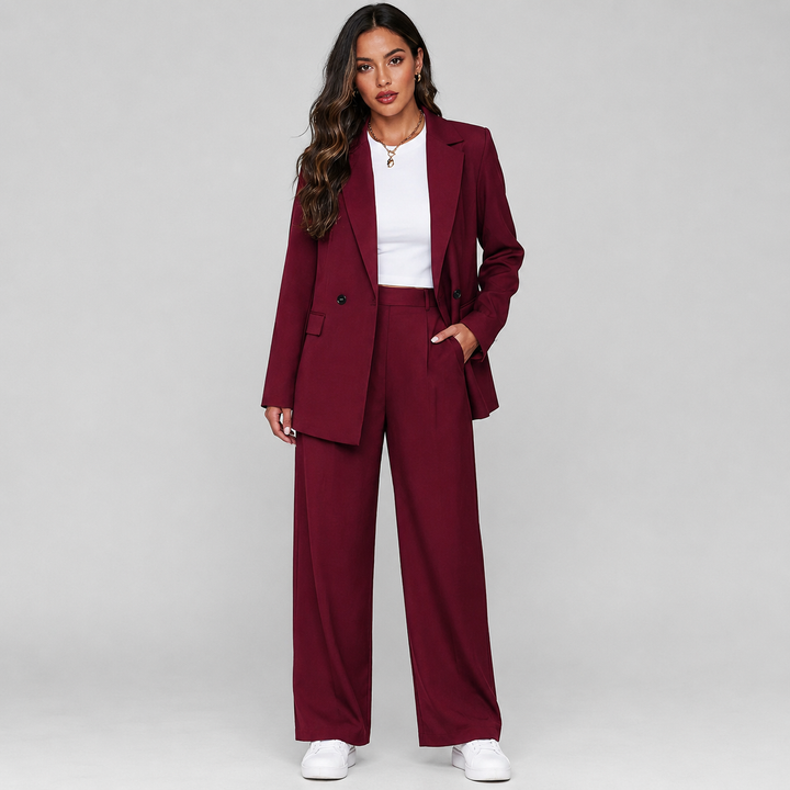 Mina longline blazer pant suit