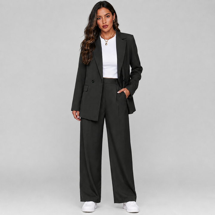 Mina longline blazer pant suit – image 6