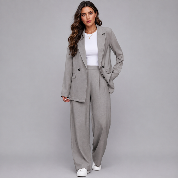 Mina longline blazer pant suit – image 4