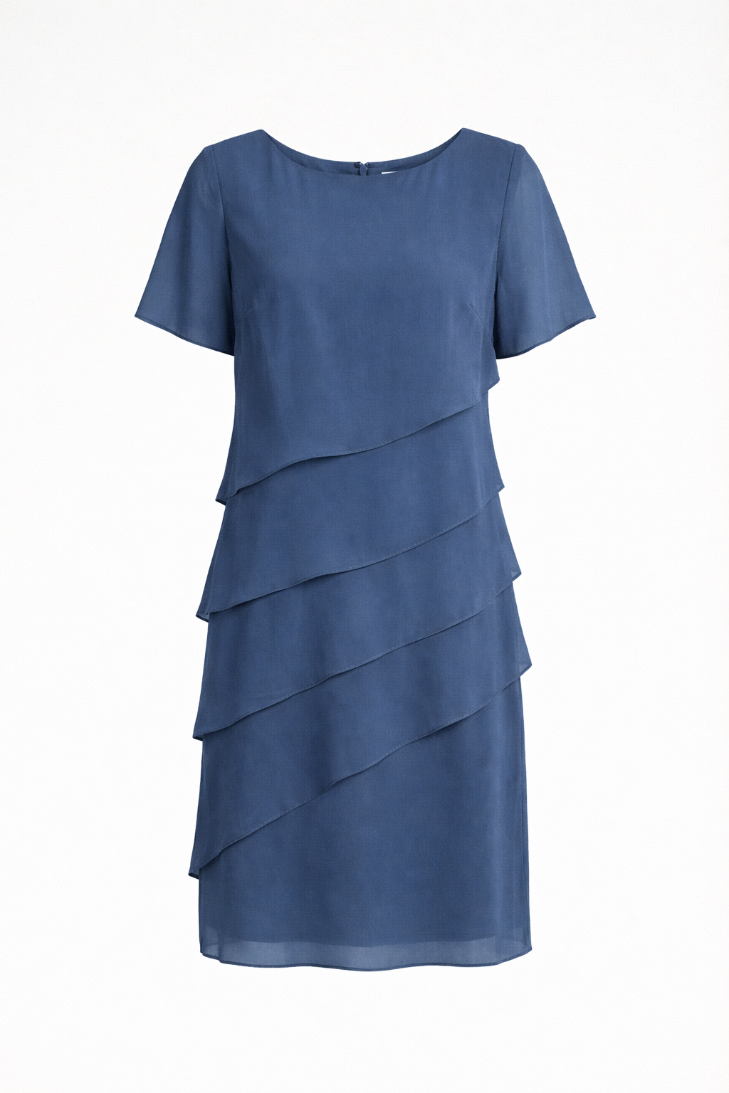 Liesel layered chiffon short sleeve dress – image 5