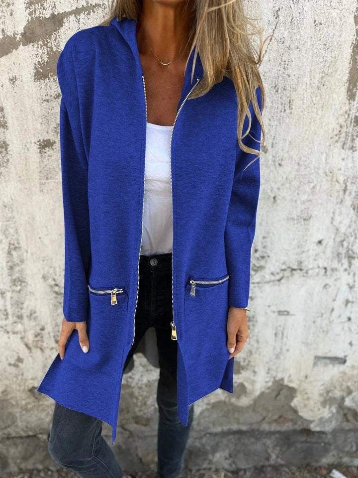 Ottilie long sleeve zip front cardigan – image 4