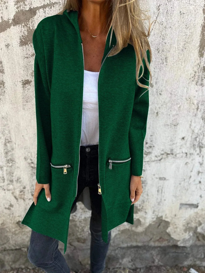 Ottilie long sleeve zip front cardigan – image 5